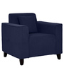 Samuel 1 Seater Sofa in Navy Blue Colour