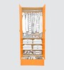 San Juan Kids 2 Door Wardrobe In Orange Colour