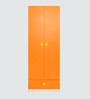 San Juan Kids 2 Door Wardrobe In Orange Colour