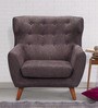 San 1 Seater Sofa in Dark Brown Colour