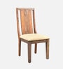 Sanctuary Dining Chair In Brown And Grey Finish