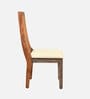 Sanctuary Dining Chair In Brown And Grey Finish