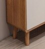 Sanctum 3 Door Drawer Wooden Shoe Organizer Cabinet