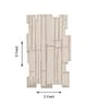 Beige Abstract Woolen 36 x 60 Inches Hand Tufted Rug