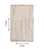 Beige Abstract Woolen 36 x 60 Inches Hand Tufted Rug