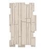 Beige Abstract Woolen 48 x 72 Inches Hand Tufted Rug
