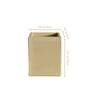 Sand Beige PU Leather Desk Organizer Pen Stand Stationery Holder Multipurpose Table Organizer