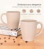 Sand Castle Classic Coffee Mug 300 ml (2 Pc)Rice Husk Biocomposite
