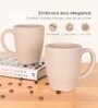 Sand Castle Classic Coffee Mug 300 ml (4 Pc)Rice Husk Biocomposite