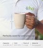 Sand Castle Classic Coffee Mug 300 ml (6 Pc)Rice Husk Biocomposite