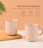 Sand Castle Statement Coffee Mug 350 ml (1 Pc)Rice Husk Biocomposite