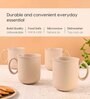 Sand Castle Statement Coffee Mug 350 ml (4 Pc)Rice Husk Biocomposite