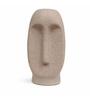 Sand Finish Modern Abstract Face Vase