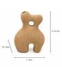 Sand Finish Modern Abstract Sculptural Vase