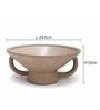 Sand Finish Urli Bowl for Floating Candles & Flowers Elegant Centerpiece