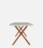 Sanddune Marble Top 6 Seater Dining Sets In Beige color