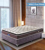 Sanibel Reversible 6 inch Spring Single Mattress in Maroon Colour (With 1 Free Pillow)