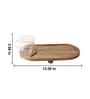 Sanjh Acacia Wood Serving Tray