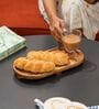 Sanjh Acacia Wood Serving Tray