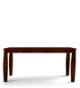 Santafe 6 Seater Dining Table in Brown Oak Colour