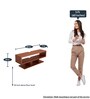 Santiago TV Unit in Classic Walnut Finish for TVs up To 32"