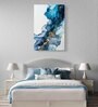 Saphire Stream 003 20inx16in Gallery Wrap Canvas Painting
