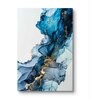 Saphire Stream 003 20inx16in Gallery Wrap Canvas Painting