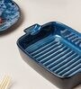 Sapphire Rectangle 500ml Blue Ceramic Baking Dish