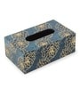Sapphire Wreath  Tissue Box 