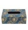 Sapphire Wreath  Tissue Box 