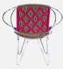Sappho Rope and Metal Outdoor Chair In Multicolour