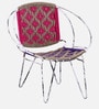 Sappho Rope and Metal Outdoor Chair In Multicolour