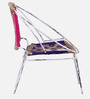 Sappho Rope and Metal Outdoor Chair In Multicolour