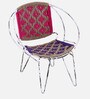 Sappho Rope and Metal Outdoor Chair In Multicolour