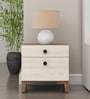 Sappora Bedside Table in Bella Noce & Highland Pine Color