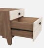 Sappora Bedside Table in Bella Noce & Highland Pine Color