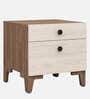Sappora Bedside Table in Bella Noce & Highland Pine Color