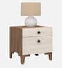 Sappora Bedside Table in Bella Noce & Highland Pine Color