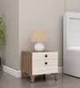 Sappora Bedside Table in Bella Noce & Highland Pine Color