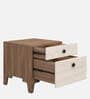 Sappora Bedside Table in Bella Noce & Highland Pine Color