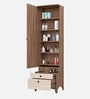 Sappora Dressing Table in Bella Noce & Highland Pine Color With Storage