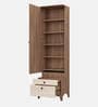 Sappora Dressing Table in Bella Noce & Highland Pine Color With Storage