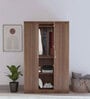 Sapporo 3 Door Wardrobe in Leon Teak finish