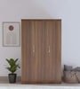 Sapporo 3 Door Wardrobe in Leon Teak finish