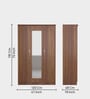 Sapporo 3 Door Wardrobe in Leon Teak finish with Full Mirror