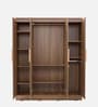 Sapporo 4 Door Wardrobe in Leon Teak Finish