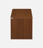 Sara Center Table In Classic Walnut And White Finish