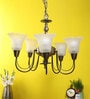 Noa Antique Brass Metal Chandelier