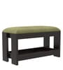 Sarah Shoe Rack with Cushion in Wenge Finish