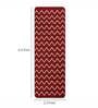Chevron Pattern Cotton 7 X 2 Feet Machine Made Hallway Runner